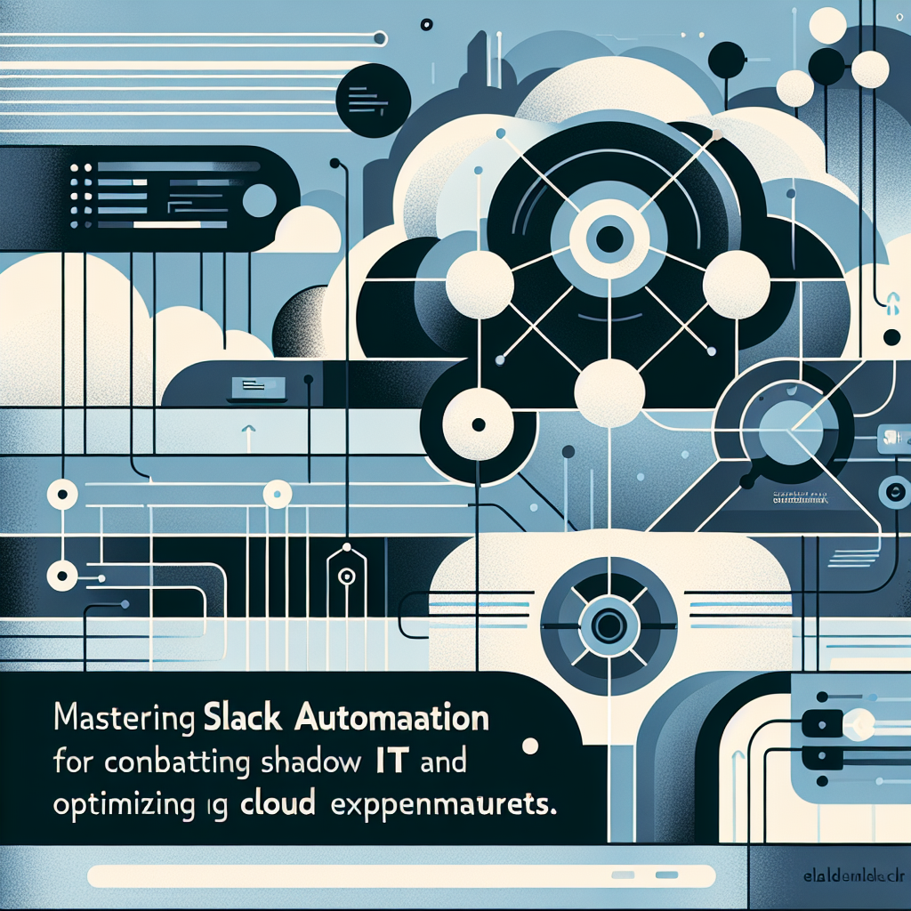 Slack-Automatisierung Kontrolle von Schatten-IT Optimierung der Cloud-Kosten